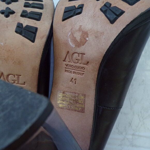 AGL Italian leather heels 41 - Picture 10 of 12